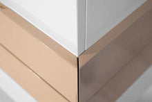 OrionShop Mobile Bagno Sospeso Andromeda da 120cm Bianco con Lavabo Specchio e Lampada LED Inclusi