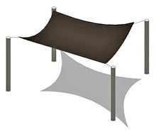 Panno dello Schermo Canopy 95% Viaggi Teli Parasole Panno Tenda Parasole Vela Ombreggiante, Protettiva dal Sole Balcone Protettiva dal Sole con Anelli for Giardino Cortili Terrazze Balcone