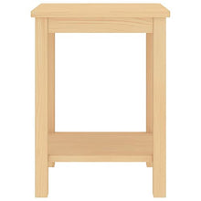 vidaXL Comodini 2pz Legno Chiaro 35x30x47 cm Pino Massello