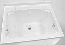 Mabel srl Mobile lavatoio con vasca e tavoletta 60x50x82 cm