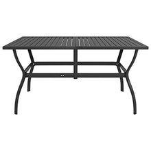 vidaXL Set da Pranzo da Giardino 5 pz in Textilene e Acciaio