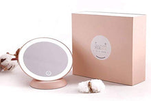 Specchio Trucco Makeup Mirror LED con Luce Desktop Creativo Magnetic Wall Hanging Portatile Fill Luce dello Specchio di Bellezza Specchio da Toilette di Ricarica USB ZSMFCD
