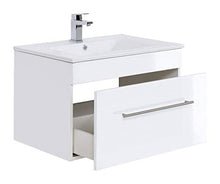 Set di mobili da bagno SANTINI 75 (4 pezzi) bianco lucido