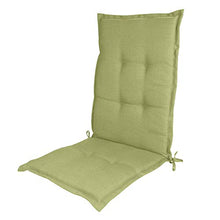 Cuscino del Sedile Cuscino per Sedia Computer da Ufficio, Cuscino per Sedia da Giardino con Schienale Alto Cuscino per Esterni da Giardino Pieghevole Cuscino Imbottito in Spugna Antiscivolo