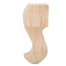 SALUTUYA Accessori per Ufficio con Gambe per divani in Legno massello di Gomma(15 * 6cm)