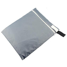 ASSR - Cuscino per sedia da esterno, 81 x 81 x 61 cm, impermeabile, grigio