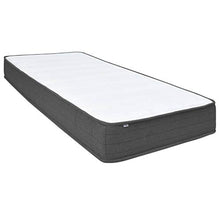 FAMIROSA Letto a Molle Grigio Scuro in Tessuto 80x200 cm-4720