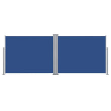 vidaXL - Tenda da sole laterale allungabile, 170 x 1000 cm, colore: Blu