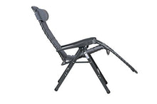 Crespo ap-232/86 Air Deluxe Sedia reclinabile, Grigio, 86 x 72 x 118 cm