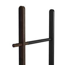 Umbra HUB Scala Nera/Noce, Legno, Nero, 152.00x41.00x3.80 cm