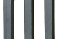 IMEX EL ZORRO Set 4 Gambe a Rete con Ruote, 350 x 30 x 30 mm, Metallo, Neutro, 39.0x5.0x3.0 cm