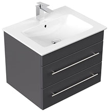 Mobile bagno con lavabo Villeroy & Boch Venticello 65cm antracite satinato