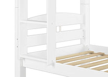 Erst-Holz Letto a Castello 90x200 Pino divisibile con doghe rigide e Due cassettoni 60.10-09WS2