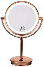XXT, specchio da trucco da tavolo principessa a doppia faccia, specchio con ingrandimento 5x