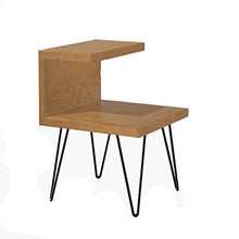 L.w.s Mobili per camera da letto Codice comodino Canada abete in legno Nordic Comodino Assemblaggio Cabinet Semplice Mobile moderno Cabinet in ferro battuto Letto in legno Bed Small Cabinet 50x50x50cm