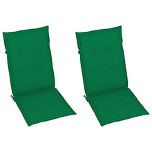 vidaXL Sedie da Giardino Reclinabili 2pz con Cuscini Massello Acacia