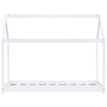 FAMIROSA Giroletto per Bambini Bianco in Massello di Pino 90x200 cm-3351