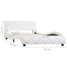 SKM Giroletto Bianco in Similpelle 100x200 cm (26.3kg)