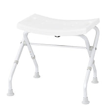 Ridder A0050301 - Sgabello pieghevole da bagno, colore: Bianco