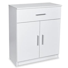 Credenza in Truciolato 71x35x88 cm Bianca