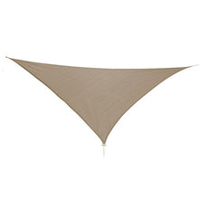 FineHome Tenda parasole, triangolare, 3,6 x 3,6 x 3,6 m, con lacci in nylon e occhielli
