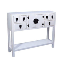 Vidal Regalos Mobile da ingresso o ingresso in legno, stile retrò, bianco, 95 cm