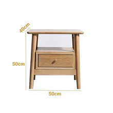 Camere Da Comodino in Rovere Bianco Moderno, Armadio Da Letto Comodino Camera Da Letto, Armadio Da Camera Da Letto, Tavolino in Legno, Tavolino Da Caffè Piccola Console