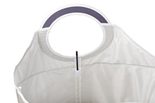 Wenko 62070100 48L Ovale Poliestere Grigio Porta Biancheria