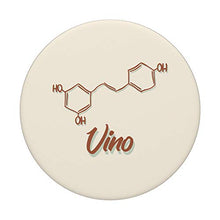 Wine Art | Vino Bohemien Formula Chimica PopSockets PopGrip: Impugnatura per Telefoni Cellulari e Tablet Intercambiabile