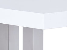 Inter Link Lafayette Tavolo Bar, Legno, Bianco, 80 x 120 x 110 cm