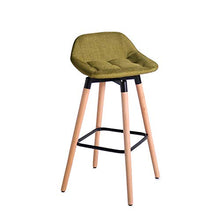 LXD Nordico Solido Legna Bar Sedia,Bar Sedia Tempo Libero Moda Bar Sedia Creativo Davanti Sgabello Bar Sgabelli a/C / 75 centimetri