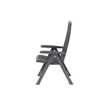 Jardin Montreal - Sedia Pieghevole, Colore: Grigio Antracite