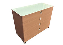 D.G.M. Srl Comò Tesera, Legno, L.100 x P. 45 X H.74,6 cm