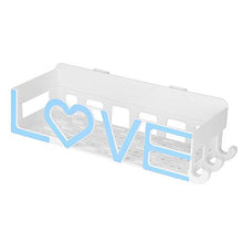 Tarente Nessuna Perforazione for Il Bagno in plastica da Bagno in plastica Portatore a Forma di stoccaggio a Forma di Amore