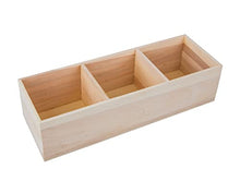 Rayher Mini Scaffale Decorativo Con Tre Scomparti, Legno, Naturale,‎ 11 x 8.7 x 32 cm; 140 grammi
