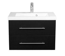 Mobile bagno Infinity 700 nero satinato