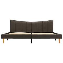 SKM Giroletto Antracite in Similpelle 160x200 cm