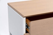 D.G.M. Srl Comodino Duo 60, Legno, L.60 x P. 40 X H.38,5 cm