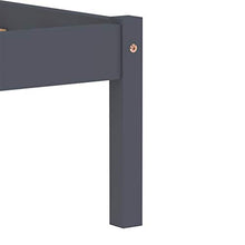 SKM Giroletto Grigio e Bianco in Metallo 100x200 cm