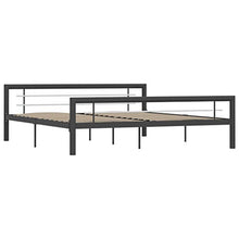 SKM Giroletto Grigio e Bianco in Metallo 180x200 cm