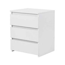 XJL Tavolino da Letto del Lato Comodino da Comodino Comodino Comodino con 3 Cassetti di Storage Camere da Letto Mobili da Camera da Letto Mobili Comodini