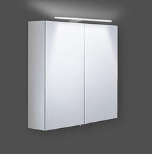 Generisch Jupiter Classica Armadietto a specchio in alluminio, 800 x 700 x 155 mm