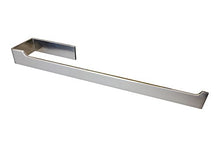 Porta Asciugamani Barra Bagno Da Parete Lucido Cromato Galeara Design (Sinistro)
