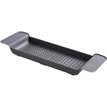 AnnYGJ Vassoi Vasca da Bagno, Vasca da Bagno di Plastica Rack Piatto Doccia Estensibile Rack di Stoccaggio Cremagliera per La Cucina Caddy Bagno Pulito Scolapiatti, 55-78cm (Colore : A)