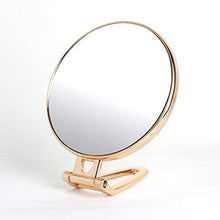 AJH Specchio per Il Trucco da Tavolo Creativo Studentessa Specchio per Il Trucco Specchio per Maniglia Specchio per Studenti Dormitorio Specchio Portatile Piccolo Specchio per Bell