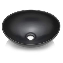Elegante lavabo della serie Park Black Matt 40 cm lussuoso e moderno