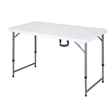 AWJ Tavolo da Picnic Tavolo Pieghevole 5FT / 1.52M Tavolo da Campeggio Pieghevole Resistente per Barbecue Picnic Party