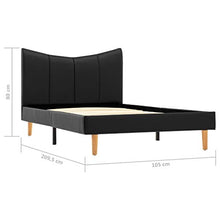 SKM Giroletto Nero in Similpelle 100x200 cm (17.82kg)