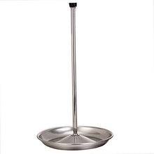 PETSOLA Decanter per Vino Display Staffa Supporto Stendino Barware 35cm - Argento, 35x17cm