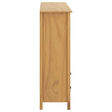 FAMIROSA Armadio a 3 Ante Hill Range 142x45x137 cm Legno Massello di Pino